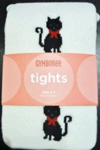 NUEVO CON ETIQUETAS GYMBOREE Niñas Glamor Kitty Medias Talla 3-4 NUEVAS - Imagen 1 de 1