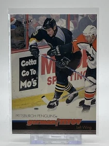 1999 Pacific 2000 Silver Foil Hockey Card #348 German Titov Pittsburgh Penguins - Bild 1 von 2
