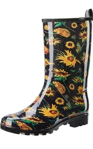 HISEA Women's Rain Boots Waterproof Mid Calf Garden for Women 8, the most popula - Picture 1 of 8