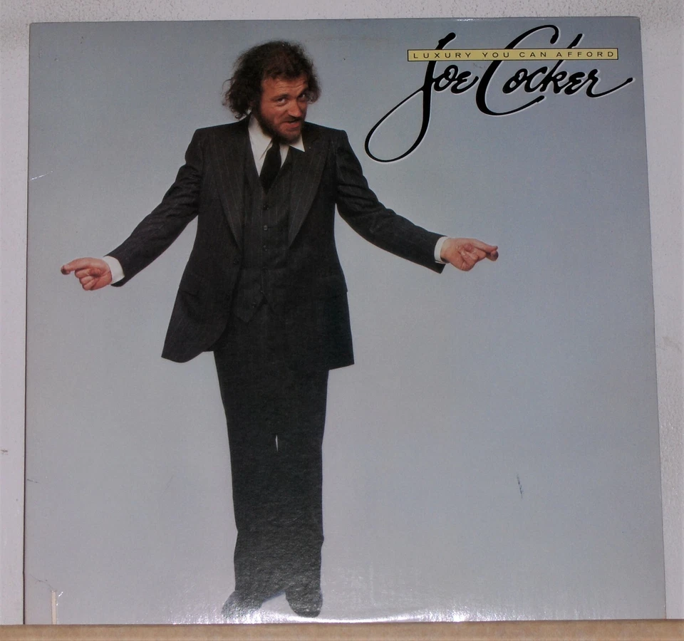 Joe Cocker ‎- Luxury You Can Afford -  LP Record Album - Vinyl Near Mint - Image 1 of 2