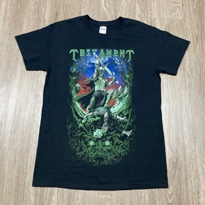 Testament Shirt Small Skeleton Warrior Thrash Metal Band Concert Tour Album Tee - Picture 1 of 10