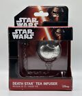 New - Star Wars Death Star Loose Leaf Tea Infuser Metal W Tie Fighter Thinkgeek 