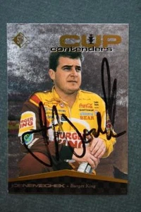 Tarjeta de carreras de la cubierta superior de 1995 autografiada por el conductor de Nascar Joe Nemechek genial-- - Imagen 1 de 1