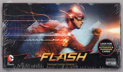 2016 CRYPTOZOIC **THE FLASH** SEASON  1 FACTORY SEALED HOBBY BOX - Image 1 of 2
