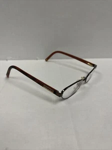 Anne Klein AK9105 542 Sm Brown Full Rim Eyeglasses Frames Only 49-15-135 Used - Picture 1 of 15