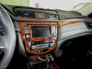 INTERIOR WOOD DASH TRIM KIT SET FITS 2017 2018 2019 2020 NISSAN ROGUE S SL SV - Bild 1 von 10
