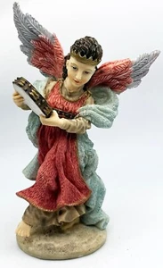 VTG International Resourcing Services Resin Angel Tambourine Figurine 6" - Picture 1 of 8