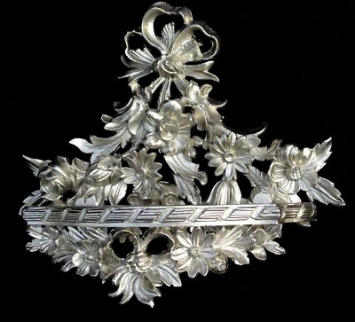 Wandkonsole Barock Antik Konsolentisch Ablage ANTIK Hängekonsole Blumenbank - Bild 1 von 4