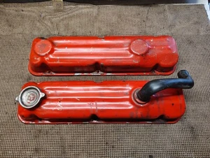 1970-74 Buick Skylark GS Sport Wagon LeSabre Regal Century 350 Valve Covers - Picture 1 of 6