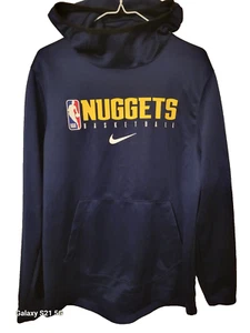 Denver Nuggets Hoodie Herren mittelblau Nike Logo NBA Basketball - Bild 1 von 5
