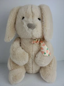 Celebrate Large Plush Cream Color Sitting Up Bunny Rabbit 16" Stuffed Animal Pal - Picture 1 of 12