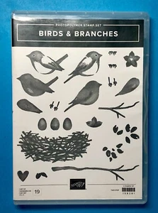 Bundle BIRDS & BRANCHES Stamps & BIRDS & MORE Dies Stampin' Up! nest eggs - Picture 1 of 3