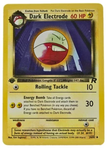 Dark Electrode 34/82 Uncommon 1st Edition Team Rocket NM+ With eBay Tracking 1a - Picture 1 of 3