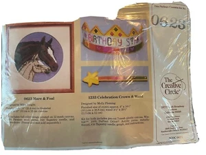 Creative Circle Mare and Foal Needle Craft Kit 0623 - Picture 1 of 3