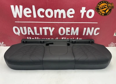 2019-2025 BMW X5 G05  REAR BENCH SEAT LOWER CUSHION (BLACK) OEM 18 kmiles - Image 1 of 4