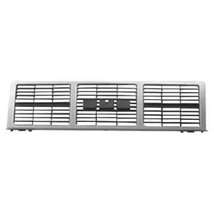 New Front Grille Silver Fits 1985-1988 Gmc C1500 2-Door 5.0L 15554913 GM1200401 - Picture 1 of 1