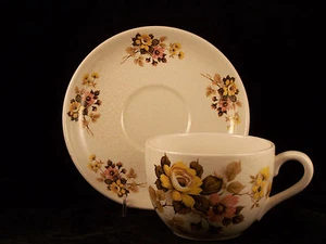 Juego de tazas y platillos jumbo diseño floral Portmeirion - Imagen 1 de 1