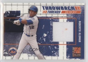 2003 Donruss Elite Throwback Threads /250 Roberto Alomar #TT-39 HOF