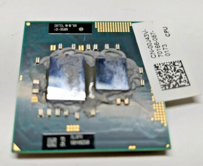 Intel i3 350M Processor SLBPK 2.26GHz 3MB G1 Socket CPU TESTED - Image 1 of 4