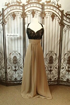 W177 W COLL DMD бронзовый размер 10 $227 вечеринки подружки невесты выпускного вечера платье для официальных приемов - Изображение 1 из 4