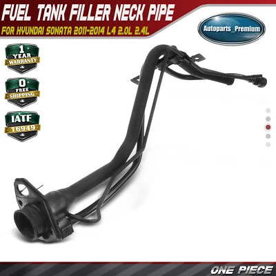 New Fuel Tank Filler Neck for Hyundai Sonata 2011-2014 Sedan L4 2.0L 2.4L Petrol - Image 1 of 4