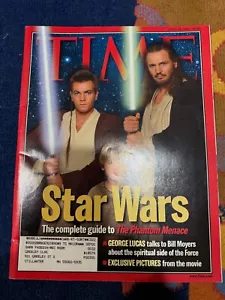 TIME Magazine April 26, 99 OBI-WAN Anakin STAR WARS The Phantom Menace Near Mint - Picture 1 of 2