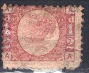 1870 half Penny bantam PL 20 AA SG 48 or SG49 Mint No gum faults - Picture 1 of 2