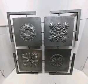 Große Metall Wandkunst Dekoration 24" x 24" - Bild 1 von 9