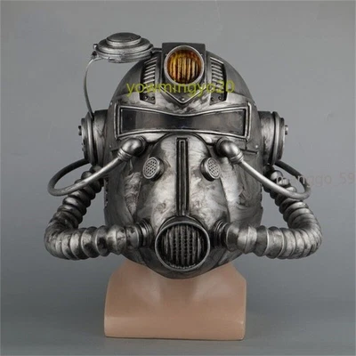 Game Replica Power Armor Helmet Fallout Soldier PVC Mask Props Wearable Cosplay - Image 1 of 4