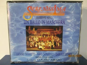 VERDI - Un Ballo In Maschera - Claudio Abbado - 2 CD Set - MINT - 25-3248 - Picture 1 of 4