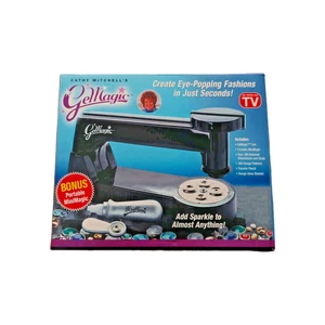 GeMagic Stud Setting Bedazzler Machine by Cathy Mitchell  VTG Original NEW - Picture 1 of 4