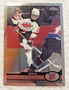 scott niedermayer topps chrome jersey devils 1999 base #299 - Picture 1 of 2