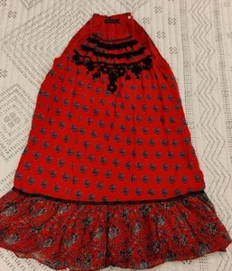 Abito Carolina K rosso senza maniche donna taglia S - Foto 1 di 14