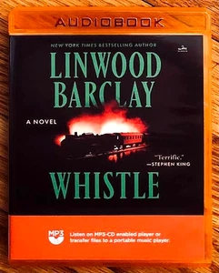 WHISTLE BY LINWOOD BARCLAY (2025) MP3 CD AUDIOBOOK—UNABRIDGED—13 HRS—NEAR MINT - Picture 1 of 2