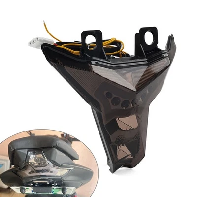 Integrated LED Tail Light Turn Signal For Kawasaki Z1000 14-22 Ninja ZX10R 16-22 - Image 1 of 4