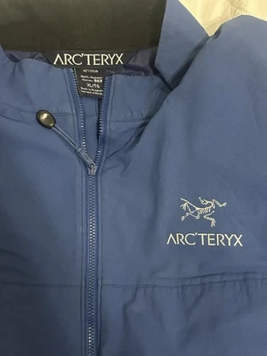 Chaqueta impermeable Arcteryx cremallera completa azul XL - Arc'teryx  Foto 1 de 3