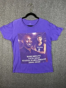 Kobe Bryant Gianna Bryant T-Shirt Lila Herren Medium Grafikdruck  - Bild 1 von 7