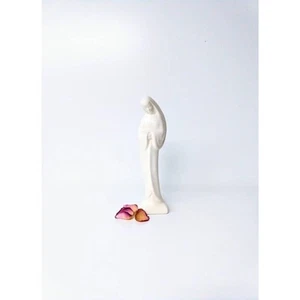 Vintage Woman Statue Delrich California Pottery Madonna Virgin Mary Figurine - Picture 1 of 10