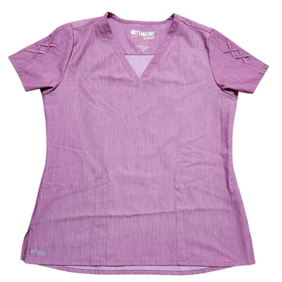Barco Grey's Anatomy Signature Scrub Top M Women Stretch Medical Comfort - Image 1 of 4