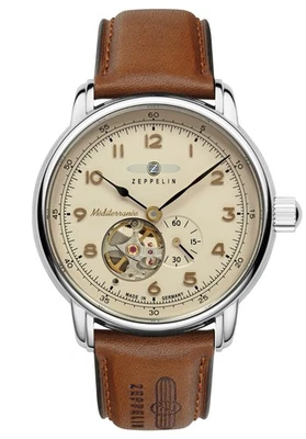 ZEPPELIN Reloj De Hombre Automático 100 Años Méditerranée 9666-5 - Imagen 1 de 3