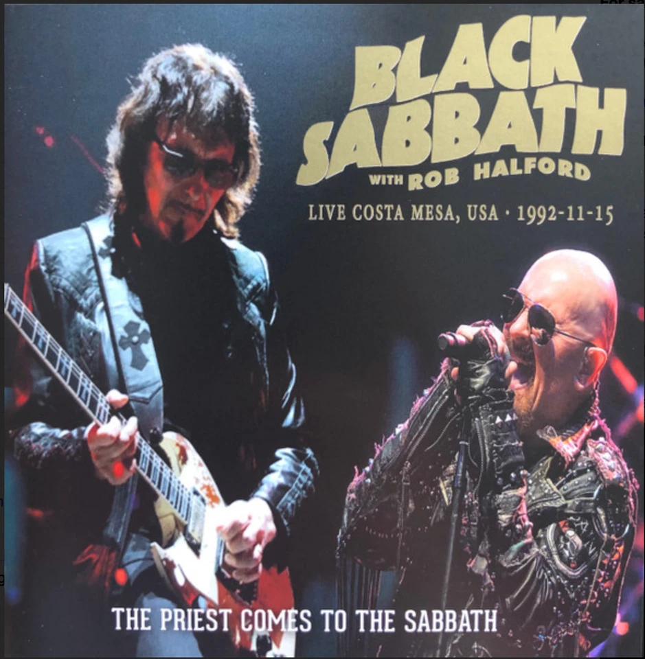 BLACK SABBATH The Priest Comes To The Sabbath Роб Хэлфорд концертный компакт-диск запечатанный новый - Изображение 1 из 2