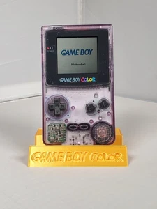 Consola Nintendo Game Boy Color Transparente Púrpura Atómico Probada y Funcionando Usada - Imagen 1 de 10