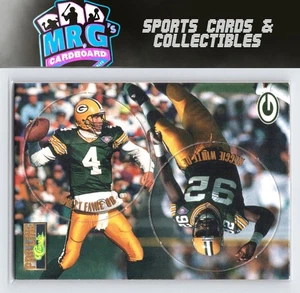 1995 Pro Line #C-11 Brett Favre / Reggie White Pogs - Picture 1 of 2
