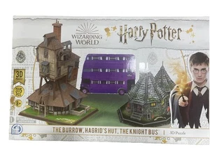 Mago Harry Potter Madriguera Caballero Agrid Autobús Rompecabezas 3D Modelo Coleccionista Nuevo - Imagen 1 de 3