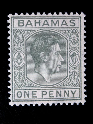 BAHAMAS  1  MINT  NH  STAMP  SC # 101A - Image 1 of 2