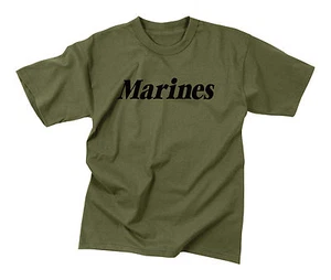 Rothco 66157 Kids Marines Physical Training T-shirt - Olive Drab - Picture 1 of 4