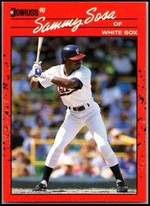 Donruss Rookie RC #489 1990 Sammy Sosa ¡Envío gratuito! - Imagen 1 de 2