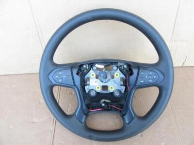 OEM 2018-2020 GMC Yukon Chevy Tahoe Suburban Black Steering Wheel 84213603 - Image 1 of 4