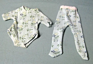 Leotard & Tights for 10" Ann Estelle- Aqua Floral Print - Picture 1 of 4