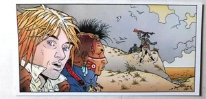 ARNOUX. Invitation pour une dédicace de l'album Les Insurgents. Glénat 1988 - Picture 1 of 1